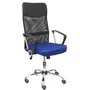 FORÖL Silla Gontar con Mecanismo Basculante, Asiento Azul y Respaldo Negro